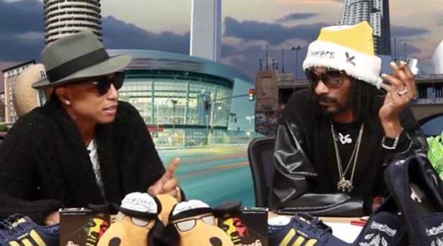 Snoop Dogg interviews Pharrell (Video)