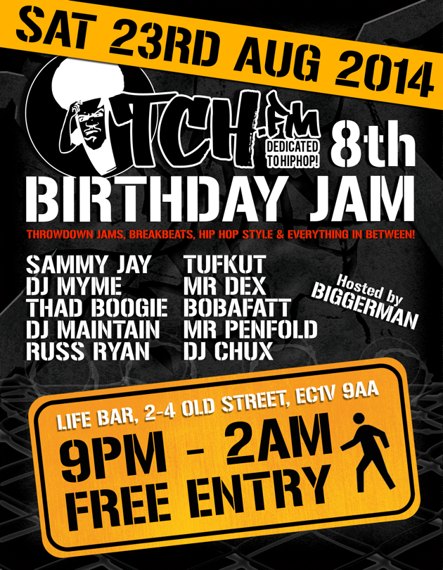 Itch FM 8th Birthday Jam