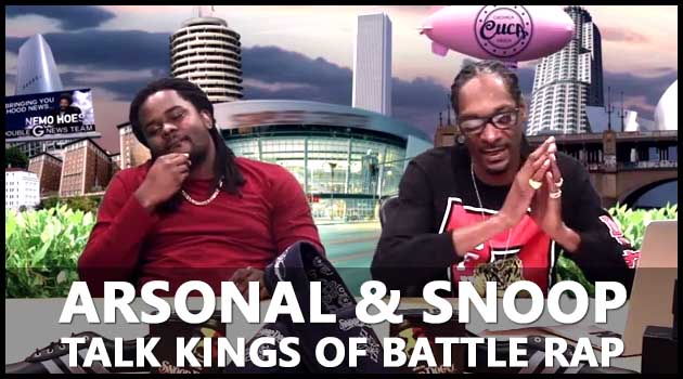 Arsonal & Snoop Talk Kings of Battle Rap