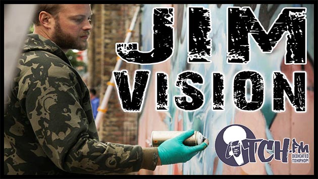 Shante Hudson caught up with Jim Vision AKA Probs at the Itch FM HQ for an interview into the Graf World.  Jim Vision is a Graffiti artist, Street Artist, Meeting of Styles organiser, Rockwell House Founder, Big Wall Painter and excellent Dude.