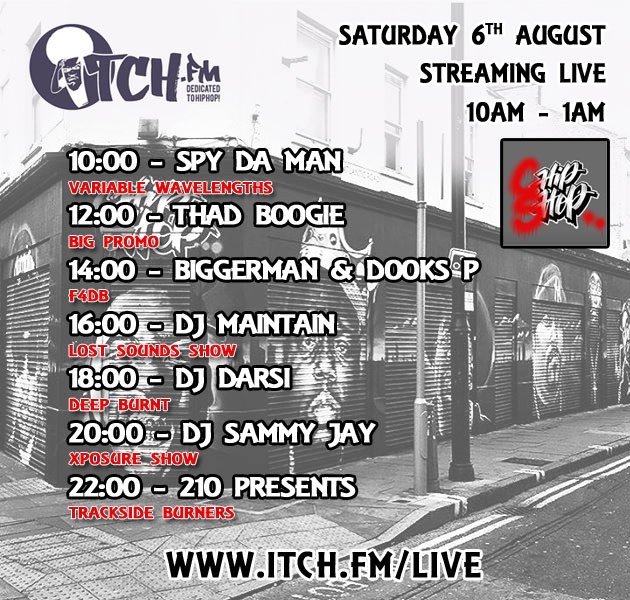 Itch Fm Streaming Live from the Chip Shop Brixton