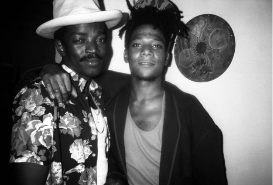 Fab 5 Freddy and Jean-Michel Basquiat.