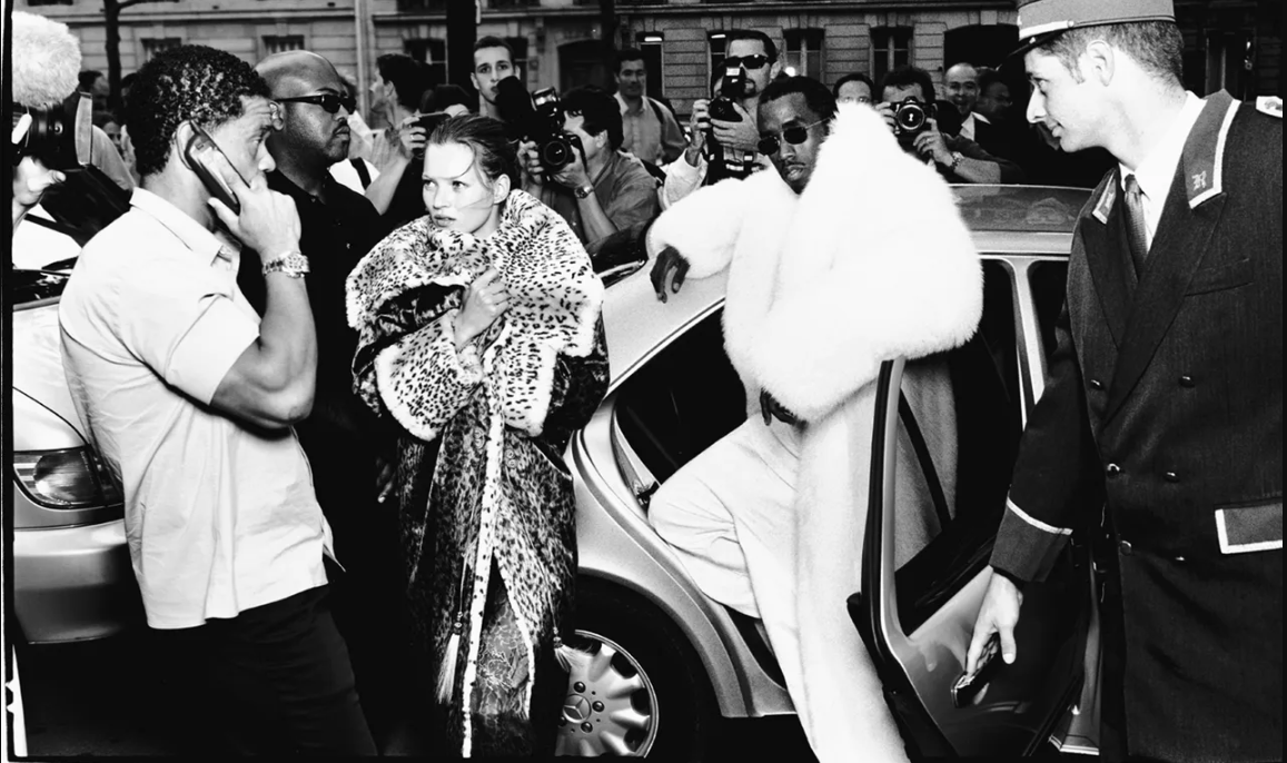 Kate Moss and Sean Combs